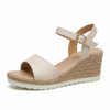Women's Leather Sandals Wedge