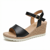 Women's Leather Sandals Wedge