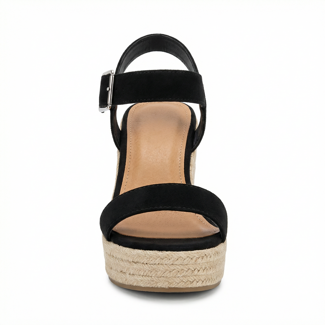 Women's Sandals Wedge Open Toe Ankle Strap Espadrille