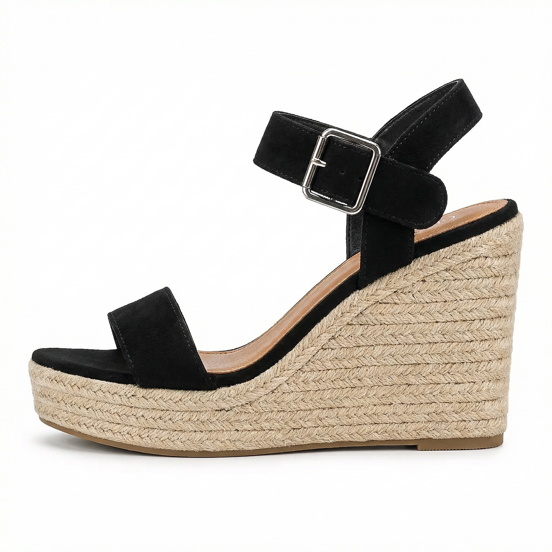 Women's Sandals Wedge Open Toe Ankle Strap Espadrille