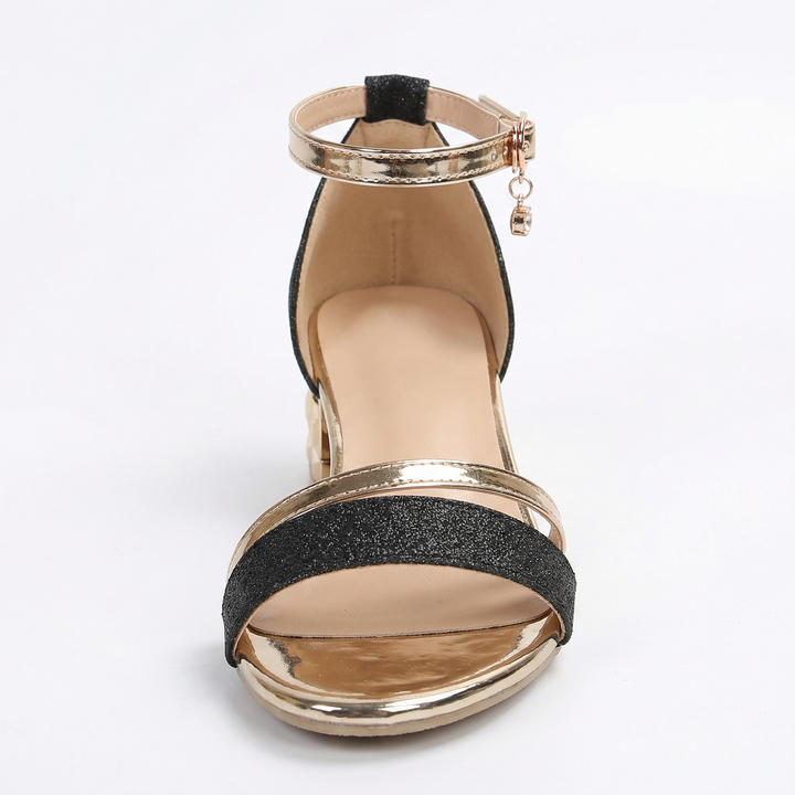 Women's Sandals Block Heel Open Toe Ankle Strap