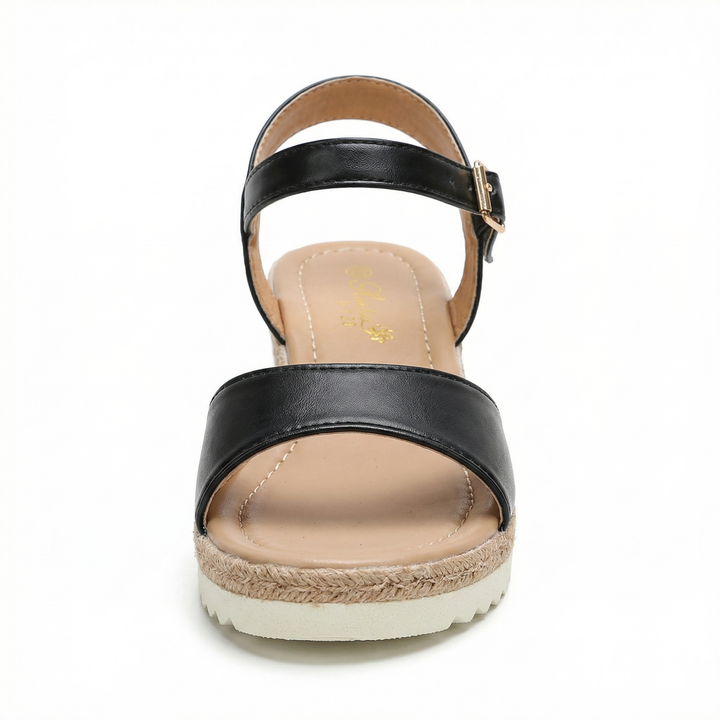 Women's Leather Sandals Wedge