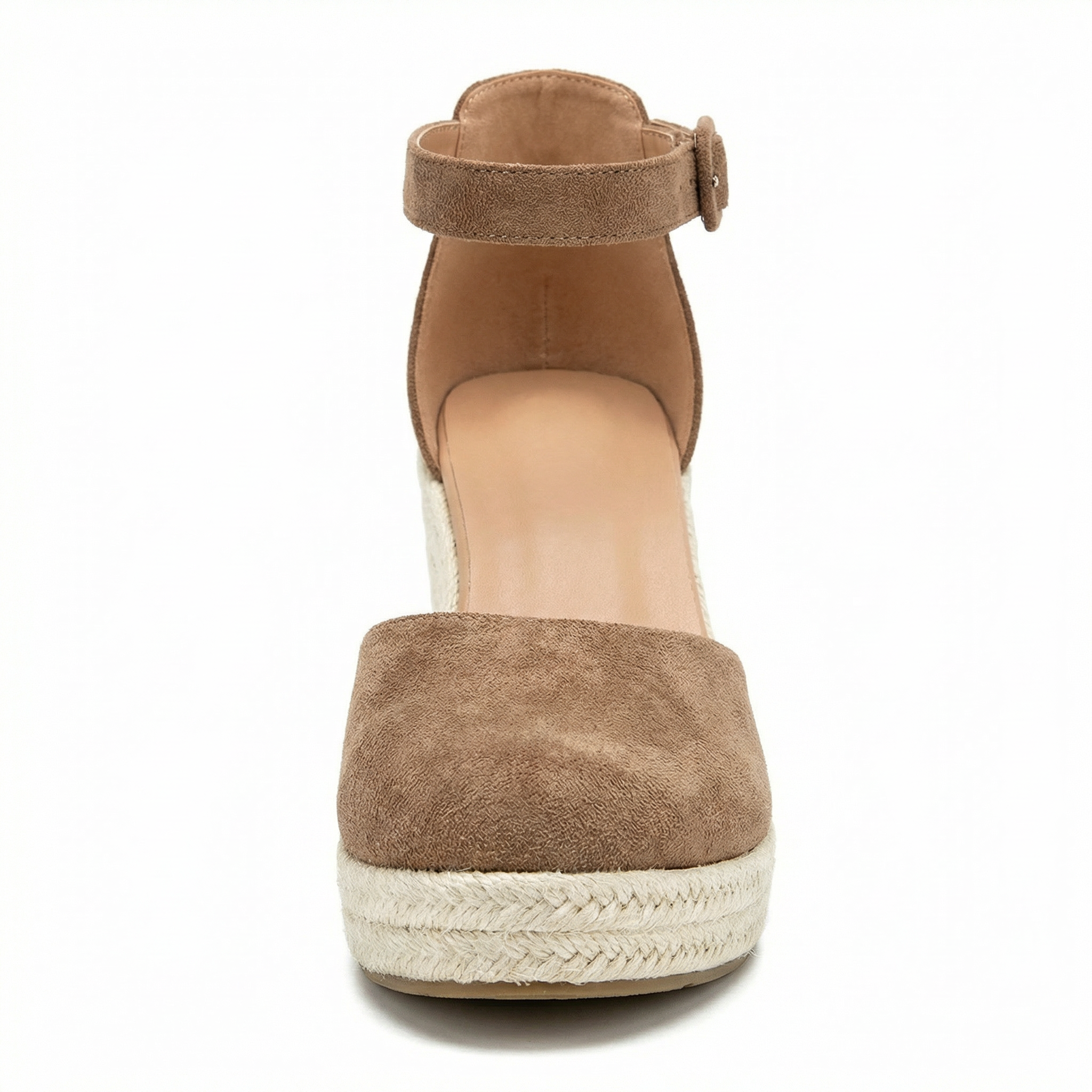 Women's Sandals Wedge Open Toe Slip On Espadrille