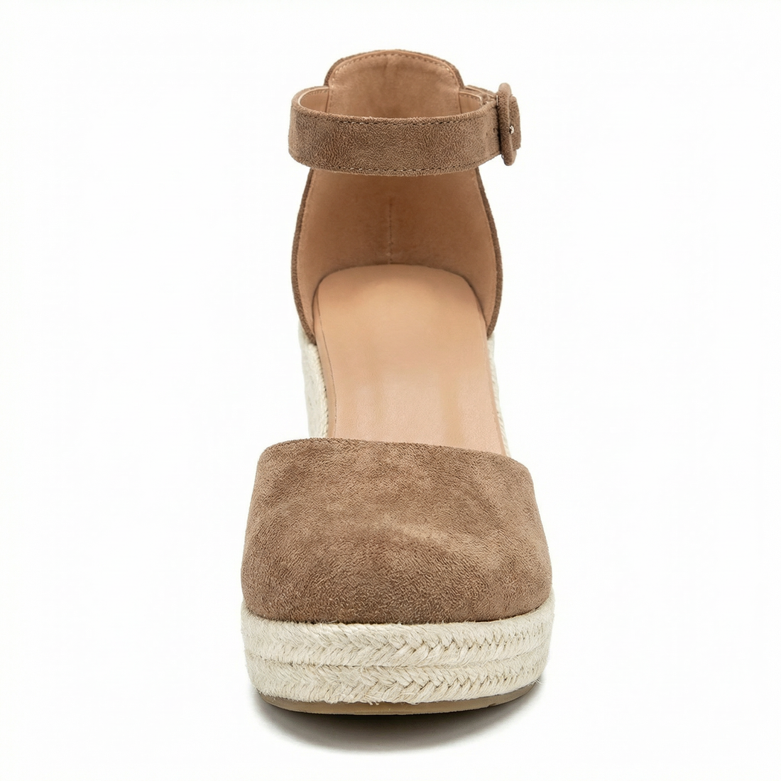 Women's Sandals Wedge Open Toe Slip On Espadrille