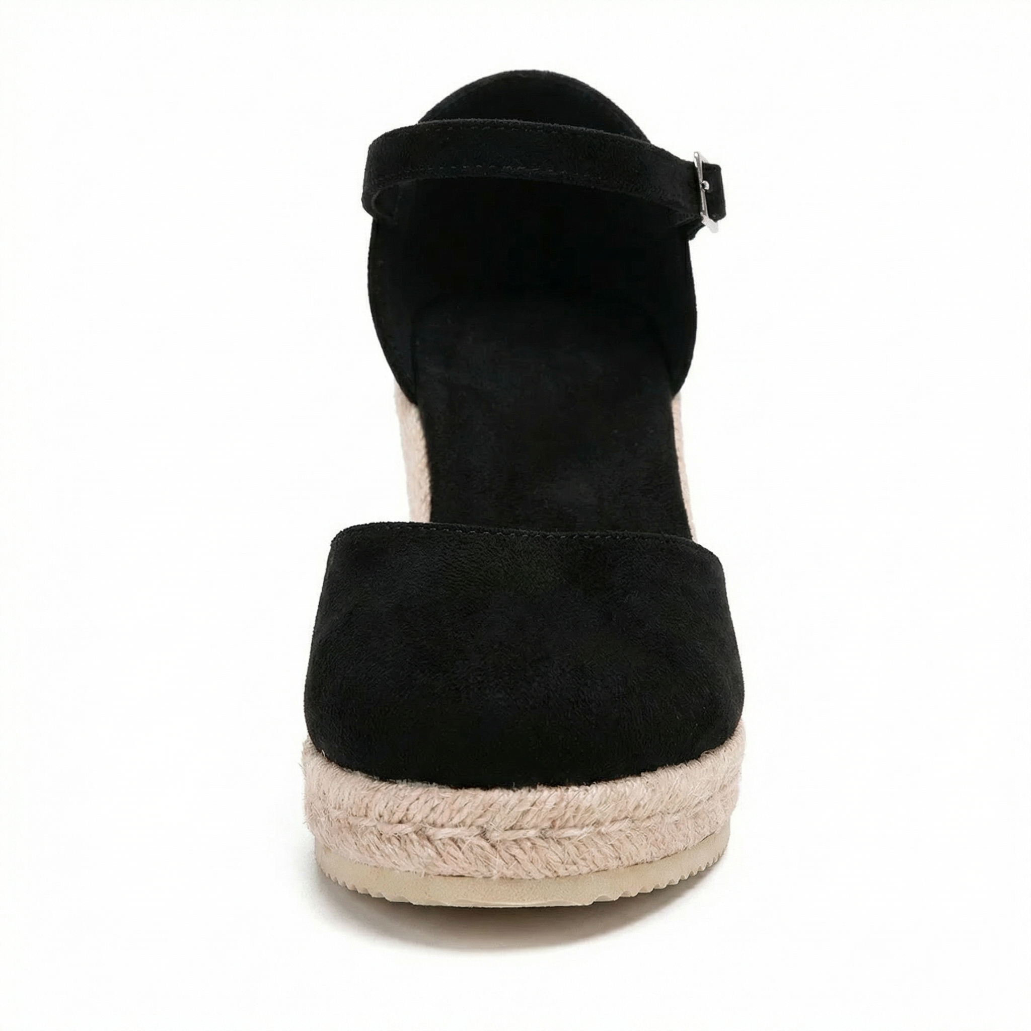 Women's Sandals Wedge Open Toe Slip On Espadrille