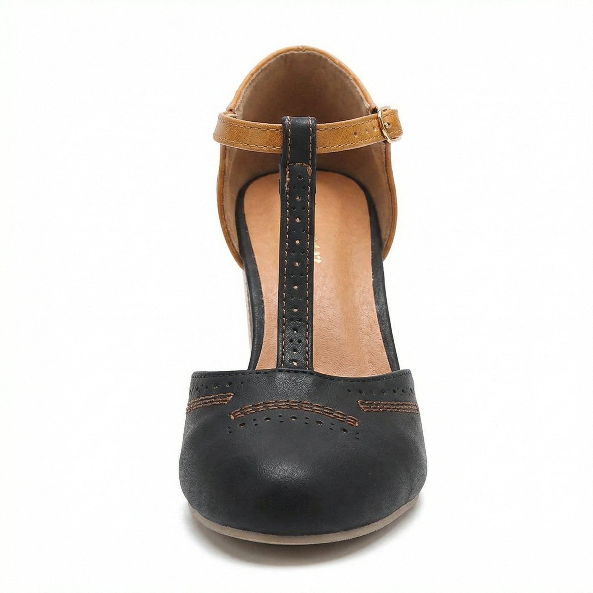 Women's Leather Sandals Slip On